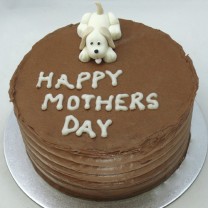 Mother's Day - Chocolate Buttercream & Small Dog (D, V)
